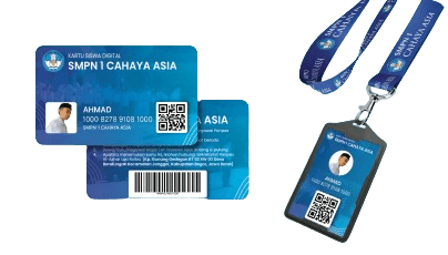 Kartu siswa digital berbasis QR Code untuk transaksi cashless sekolah