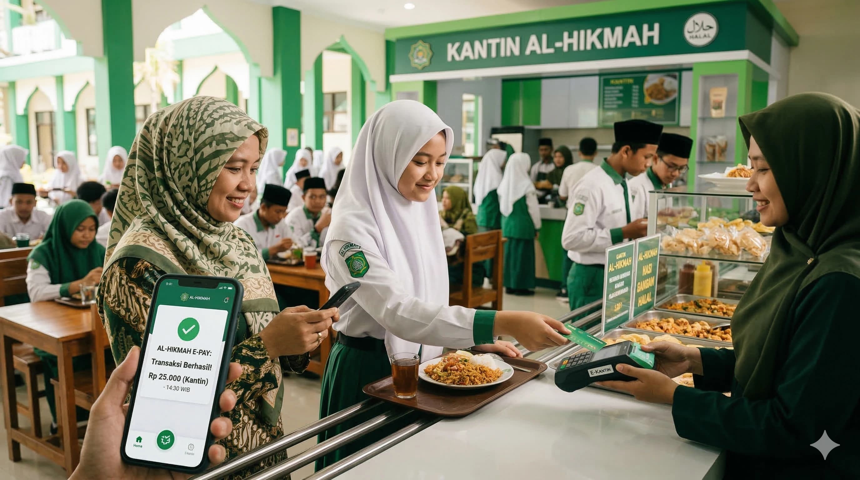 sistem tabungan digital untuk transaksi di kantin