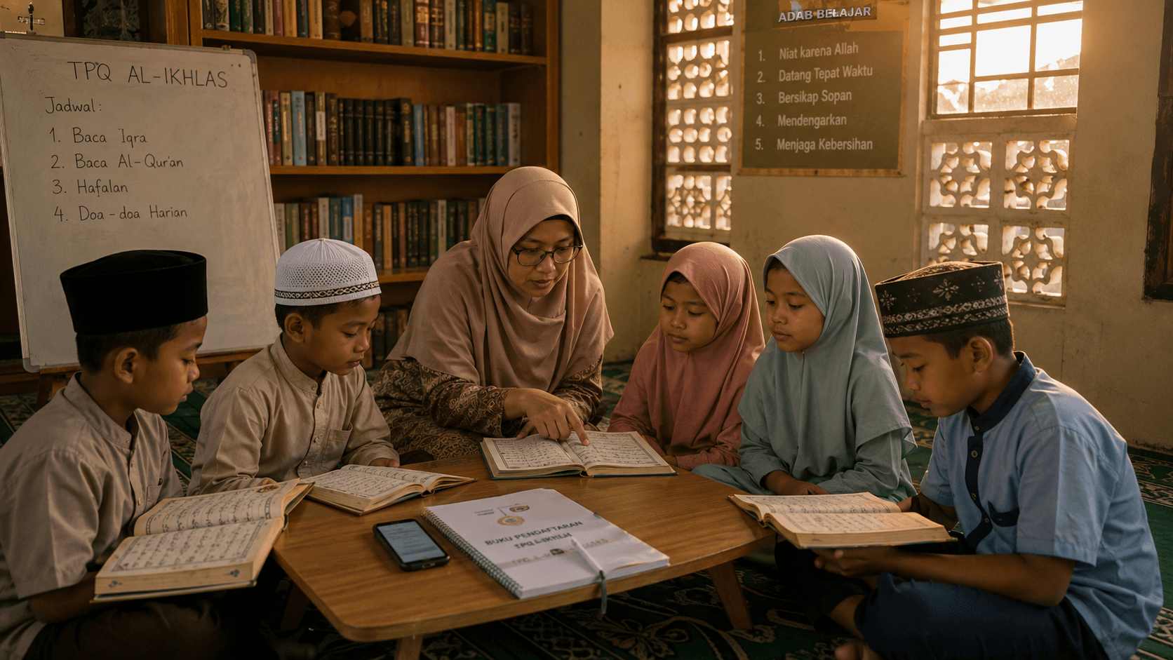 Sistem Manajemen untuk TPQ/TPA & Madrasah Diniyah: Ringan, Terjangkau, dan Rapi