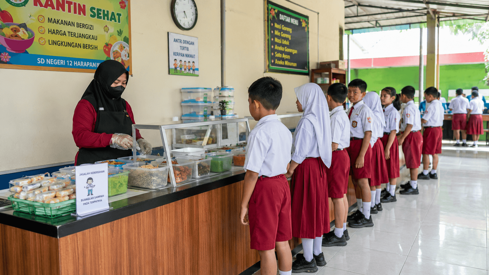 Sistem Kantin Sekolah Negeri yang Aman dan Transparan untuk Siswa dan Orang Tua
