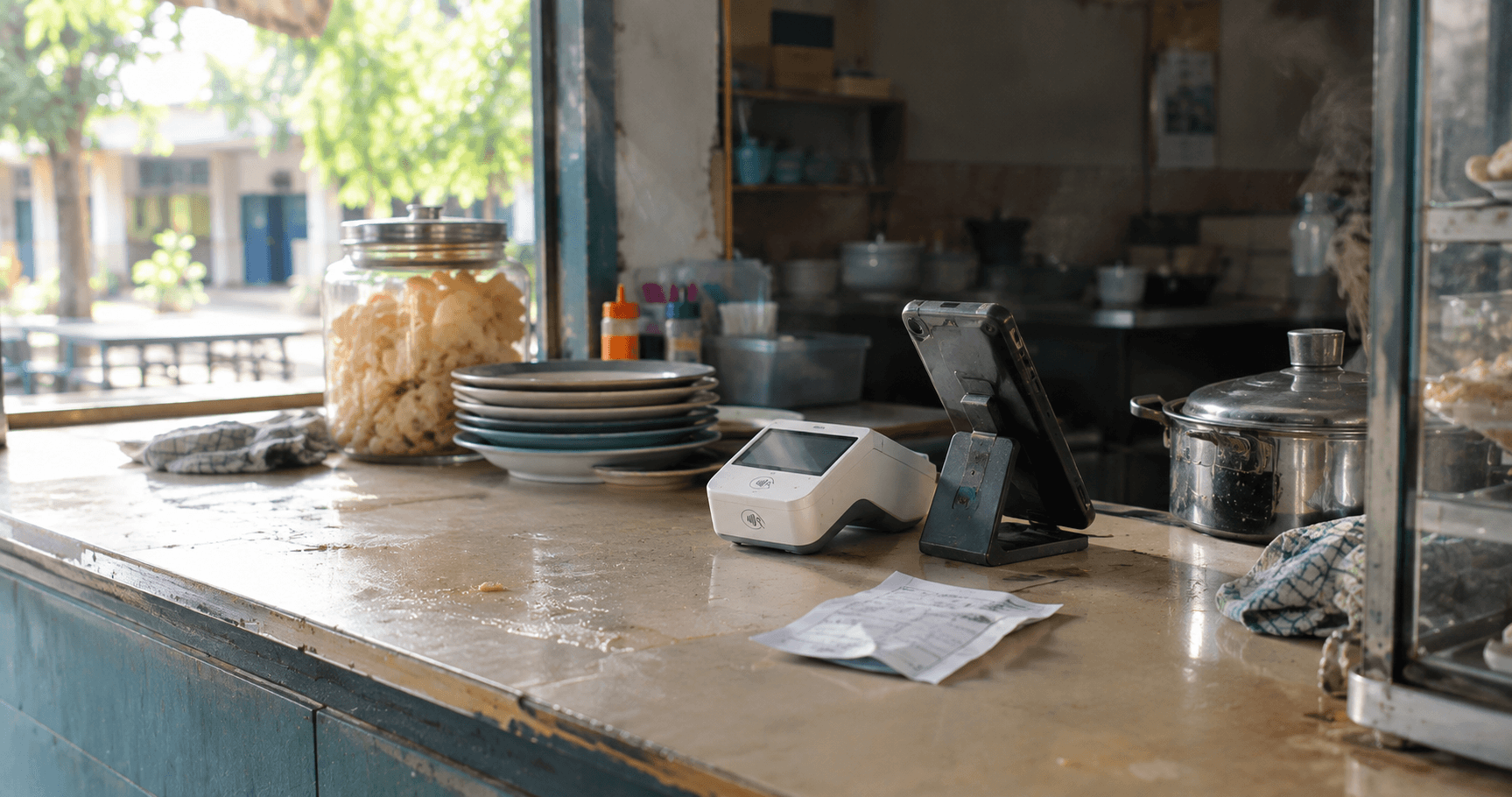 Aplikasi POS Biasa vs Sistem Kantin Sekolah Terintegrasi